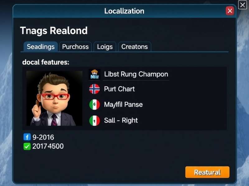 Cinnamon Challenge Champion localization features